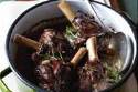 Guinness Braised Lamb Shanks with Thyme & Rosemary