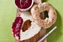 Cranberry Jam Bagel