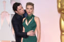 John Travolta and Scarlett Johansson at the 2015 Oscars / Photo Credit: Rollins-AA15/AFF/PA Images