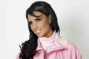 Katie Price Models Pink Jacket