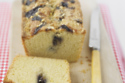 Lemon And Wild Blueberry Swirl Cake