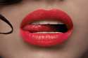 Get the perfect ruby red pout