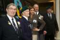 Lisa Snowdon With War Veterans