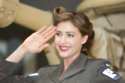 Lisa Snowdon works the wartime style