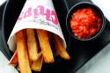 Homemade ‘Junk’ Food: Chips with Tomato and Red Pepper Dip