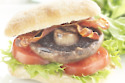 Mega mushroom & bacon burger