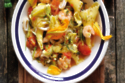 Pasta Cones With Seafood And Courgettes