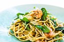 Linguine with Black Garlic Prawns and Cherry Tomato Sauce