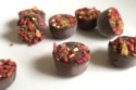 Frozen Raspberry & Pistachio Vegan Chocolates