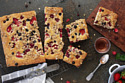 Mixed Berry Traybake With Rosehip Syrup 