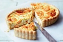 Cheshire Cheese and Smoked Salmon Quiche