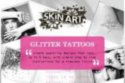 Skin Art Glitter Tattoos will look great this party season