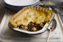 Shallot Chunky Steak and Mushroom Pie