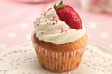 Strawberries and Cream Cupcakes 