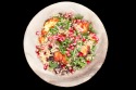 Tabbouleh with Grilled Halloumi and Pomegranate