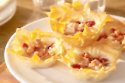 Turkey, Brie and cranberry Tartlets