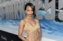 Zoe Saldana shows off her incredibly toned body in the dress 