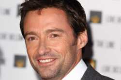 Hugh Jackman green in London