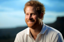 Prince Harry and the children of Lesotho