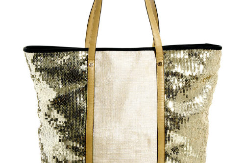 River Island Sequin Panel Beach Tote Bag - A Holiday Essential