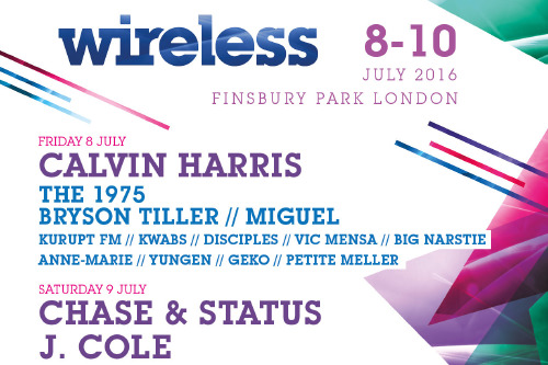 Wireless Festival 2016 line-up revealed