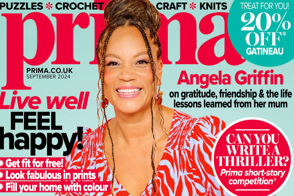 Angela Griffin's marriage secret   [Prima/ Ray Burmiston]