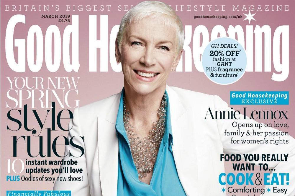 Annie Lennox for Good Housekeeping