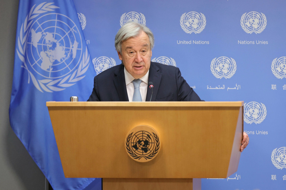 Antonio Guterres fears that the world is on the brink of a global war