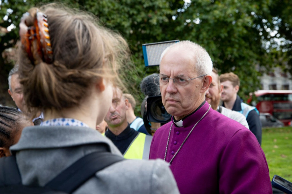 The Archbishop of Canterbury delivered the commendation