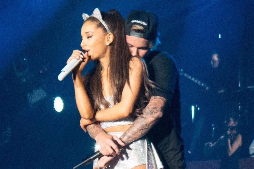 Ariana Grande and Justin Bieber 