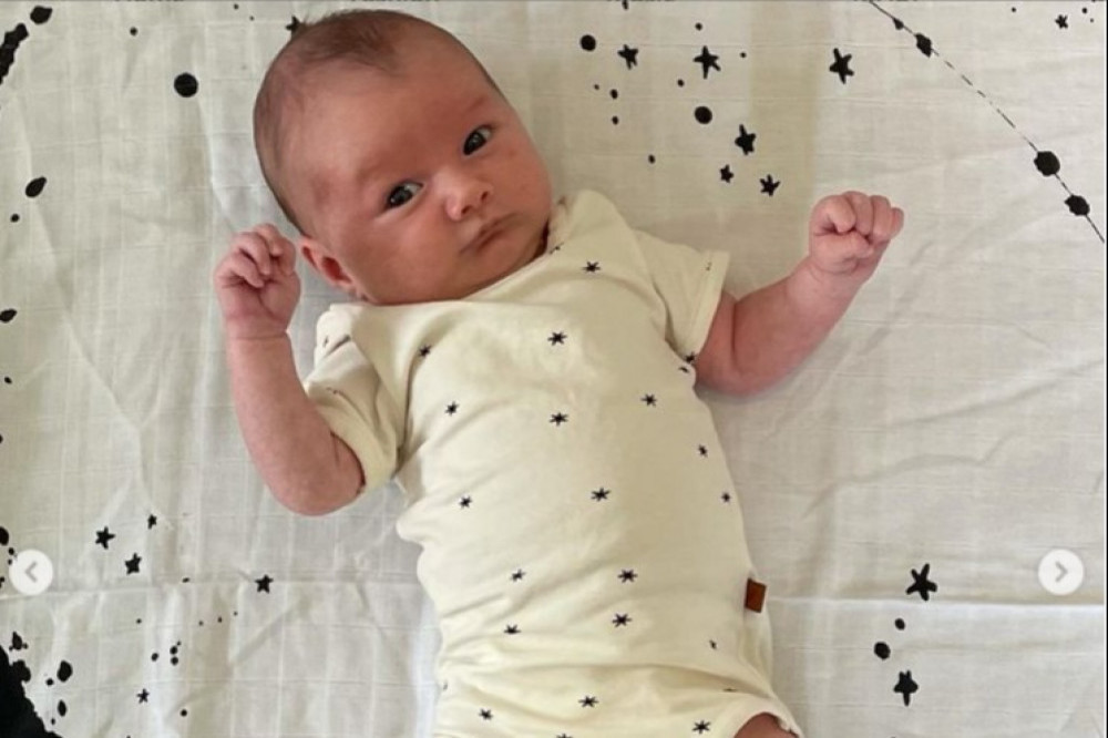 Ashley Tisdale's baby Jupiter (c) instagram.com/ashleytisdale