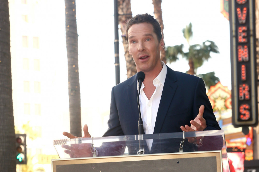 Benedict Cumberbatch received a star on the Hollywood Walk of Fame