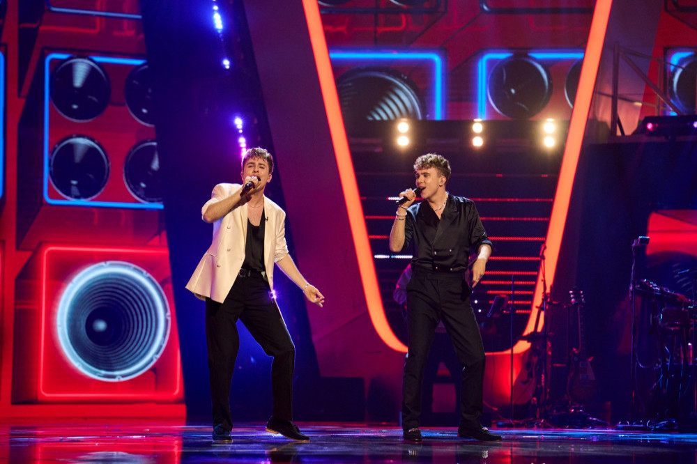 Billy and Louie Hughes on The Voice UK