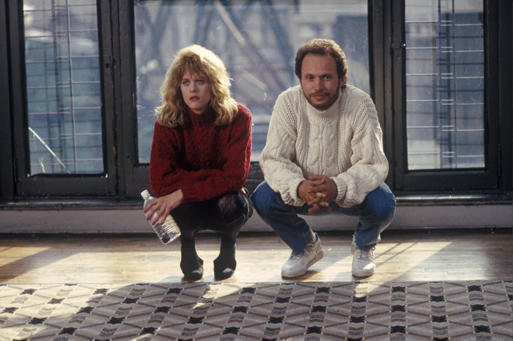 Billy Crystal has lost the white sweater he wore in When Harry Met Sally