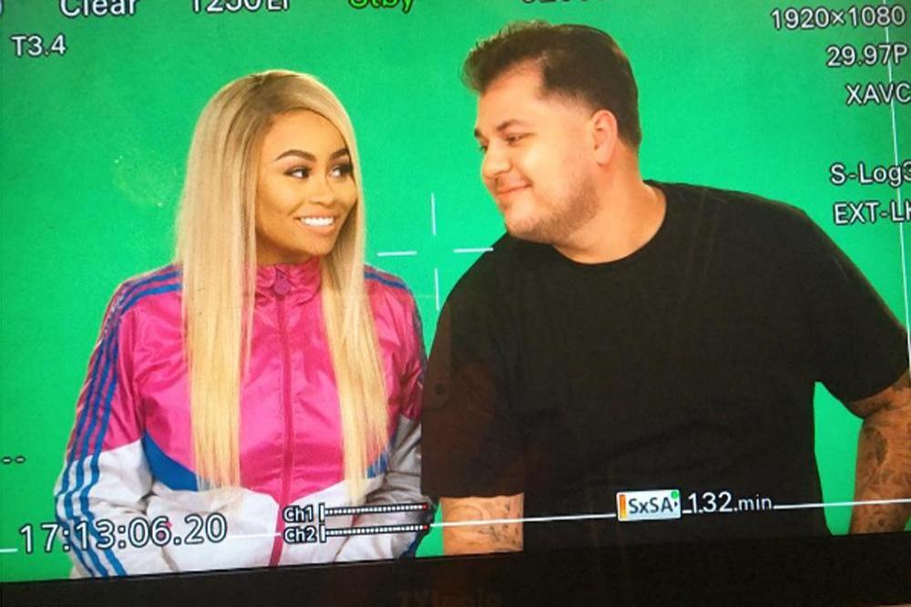 Blac Chyna and Rob Kardashian (c) Instagram