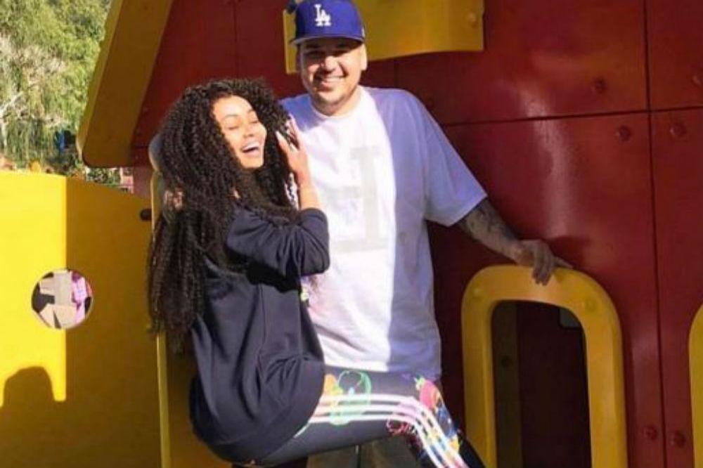 Blac Chyna and Rob Kardashian [Instagram]