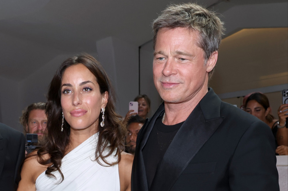 Brad Pitt and Ines de Ramon have made their red carpet debut