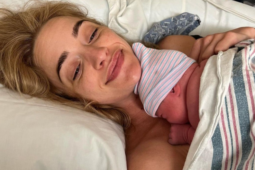 Brianne Howey is a new mum after giving birth to her first child