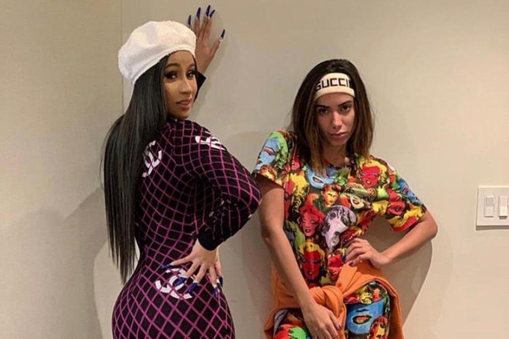 Cardi B and Anitta (c) Instagram 