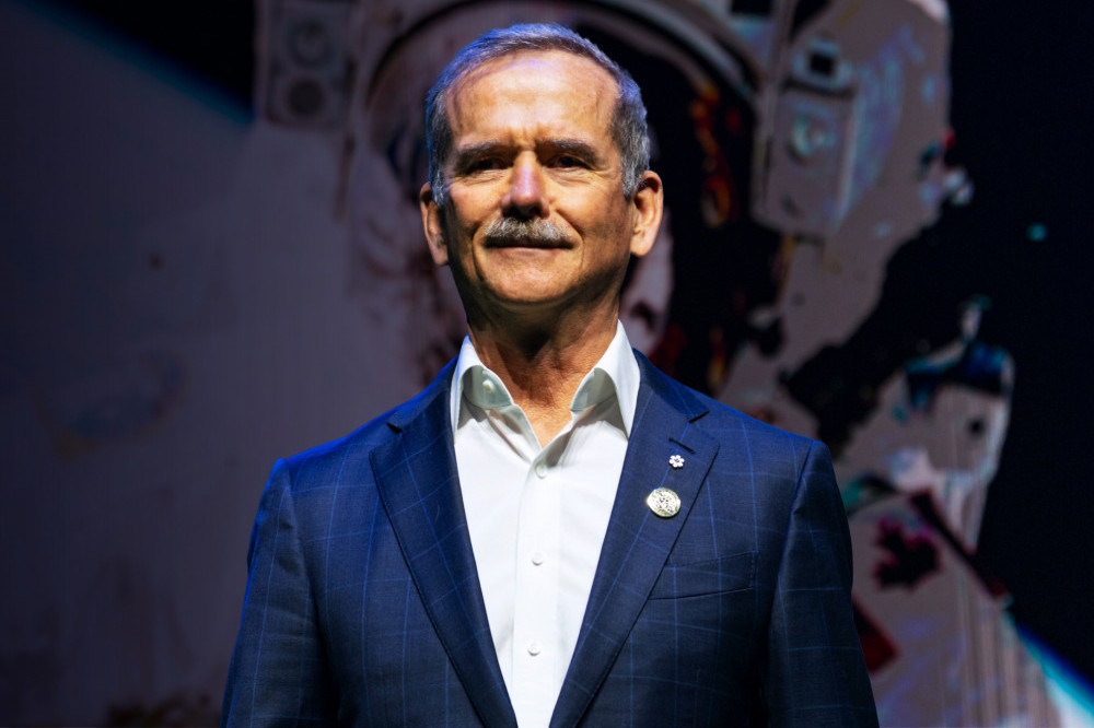 Chris Hadfield will be sharing his space memories on tour next year