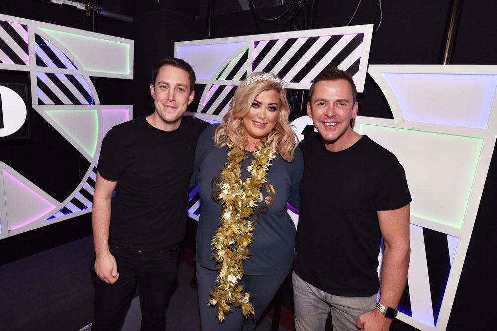 Chris Stark, Gemma Collins and Scott Mills