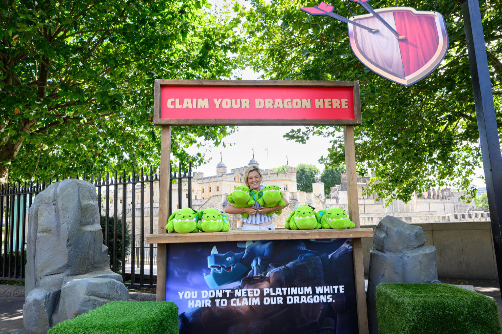 Clash of Clans fans have been given the chance to 'claim' their own dragons in real life