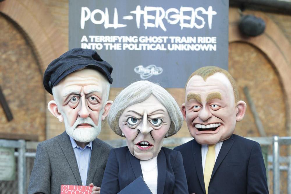 Corbyn, May and Farron