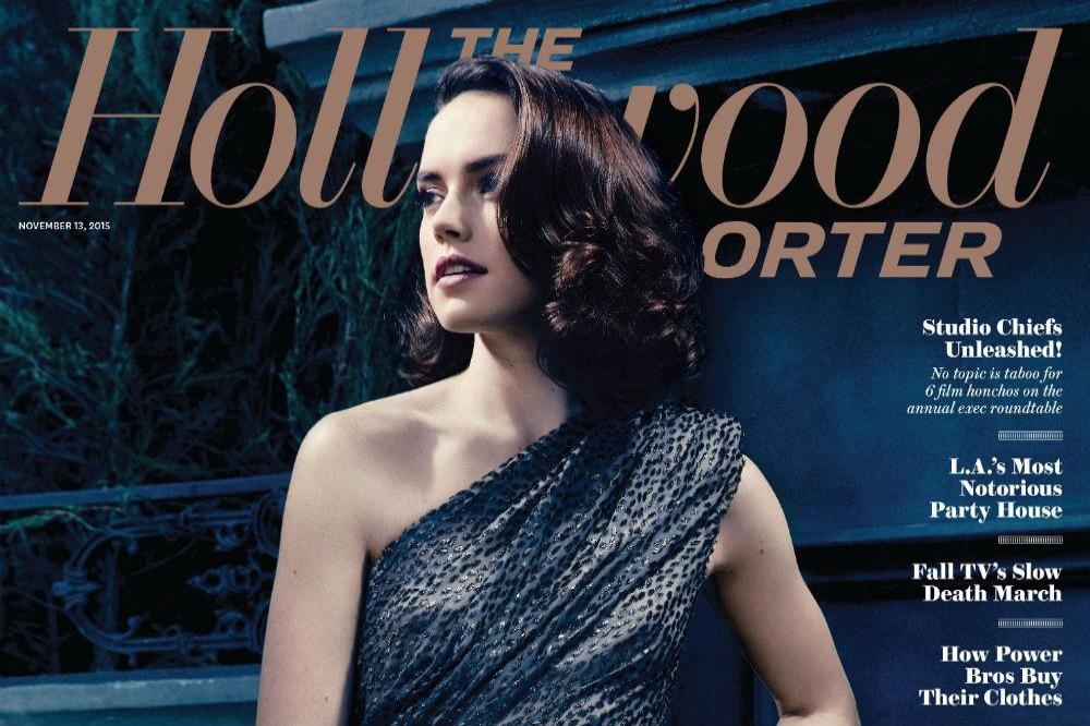 Daisy Ridley on the cover of The Hollywood Reporter