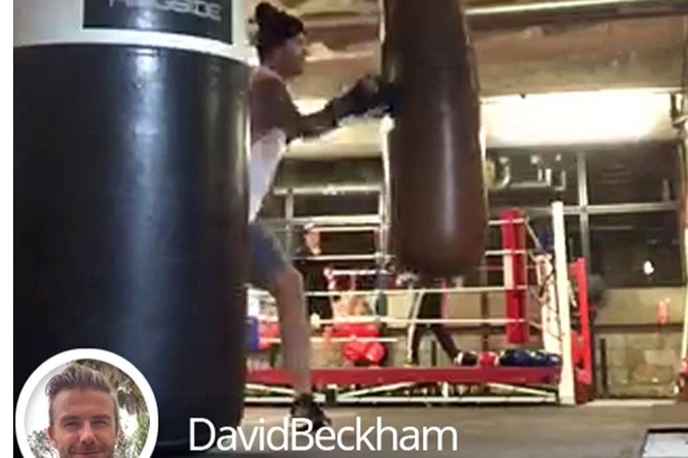 David Beckham boxing (c) MyEye