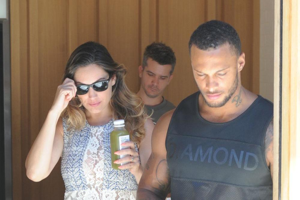 David McIntosh and Kelly Brook