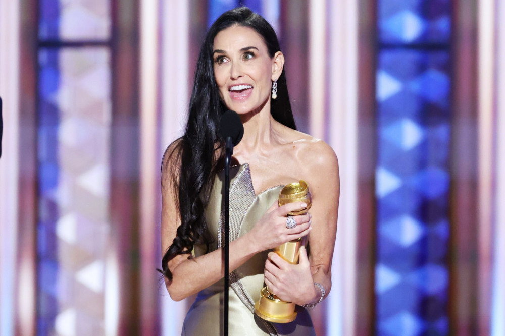 Demi Moore delivered a powerful speech