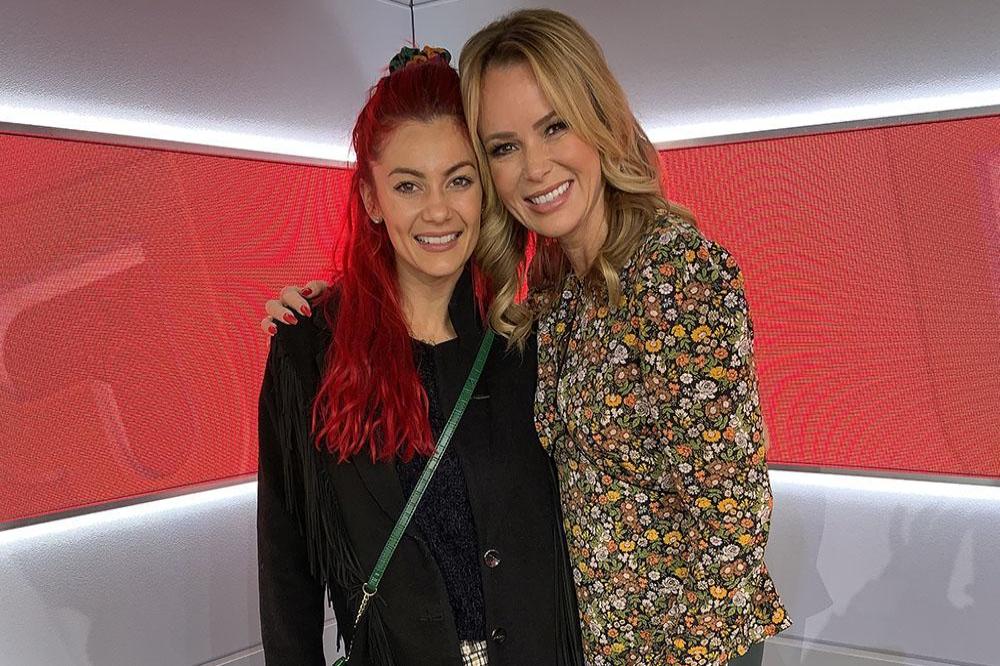 Dianne Buswell and Amanda Holden