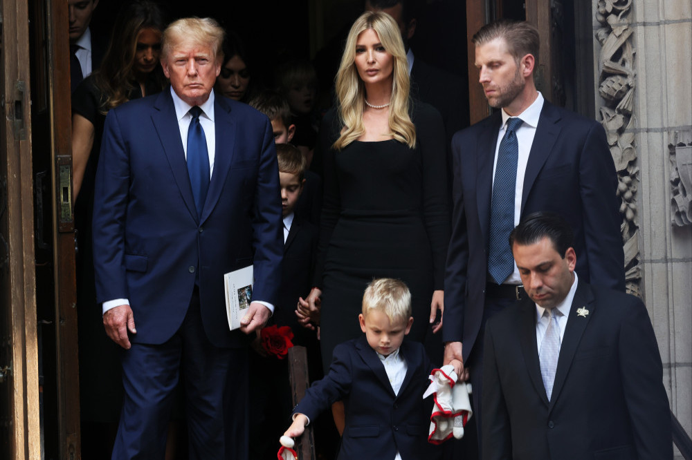 Ivanka and Eric Trump paid tribute to Donald Trump