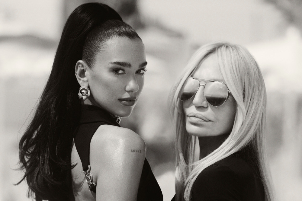 Dua Lipa teams up with Donatella Versace to create new womenswear line